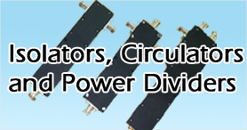 Isolators, Circulators and Power Dividers manufacturer and supplier in india